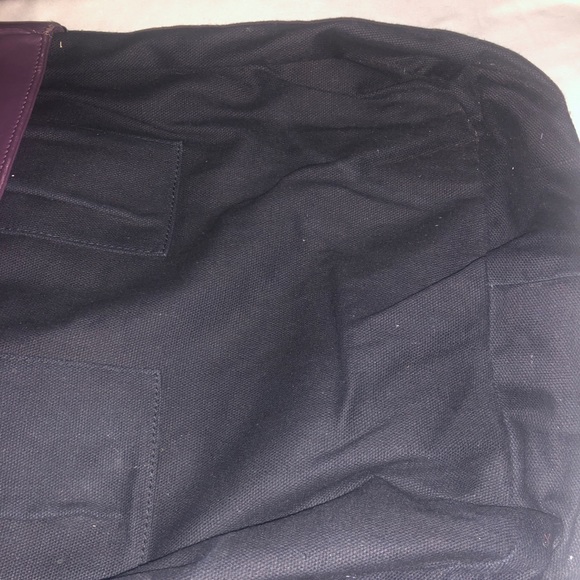 Large purple Burberry Leather tote! - Picture 6 of 8